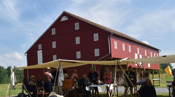$1 Million Grant Announced for the Kinsley Leadership Center at the George Spangler Farm & Field Hospital 1 072419 0137 1MillionGra1