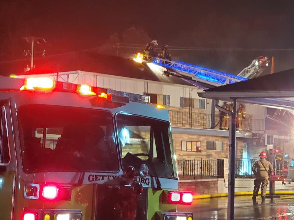 Colton Motel Fire, Gettysburg PA December 2019