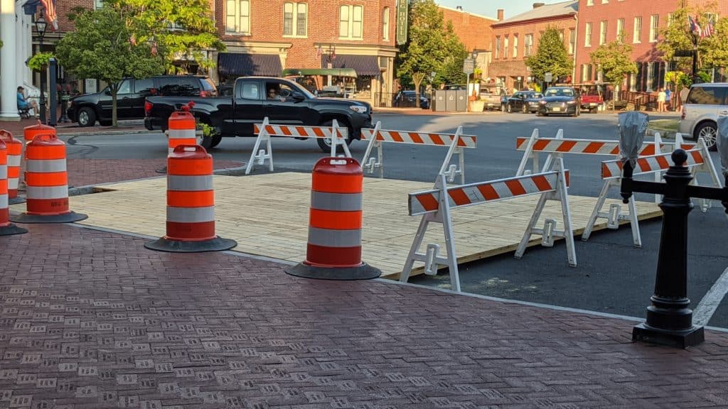 Gettysburg Parklets Becoming Reality 1 IMG 20200630 193311