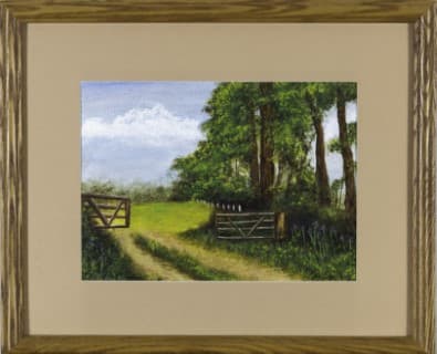 Land Conservancy of Adams County Art Auction Goes Virtual 1 The Gate oil by Lynn Smallwood