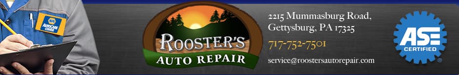 Rooster's Auto Shop 1 ALT logo