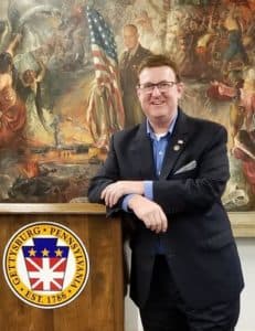Borough Manager Charles Gable Receives State Distinguished Service Award