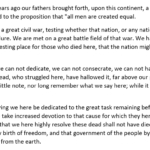 gettysburg address
