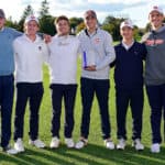 mens golf gettysburg secures team trophy in final fall event 3
