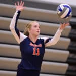 volleyball top ranked johns hopkins escapes gettysburg in cc semis 1