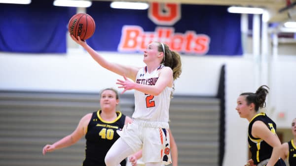 womens basketball bullets stifle hiram for first victory