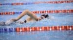 womens swimming falls to no 10 cmu