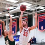 mens basketball mckeons career day pushes gettysburg past washington