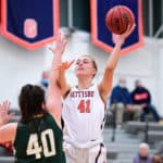 womens basketball gettysburg rolls past haverford