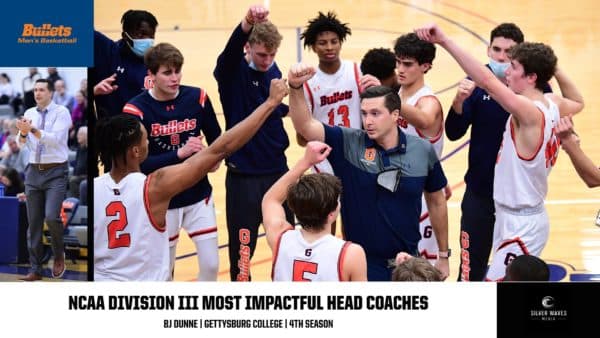 mens basketball dunne named to most impactful coaches list 2