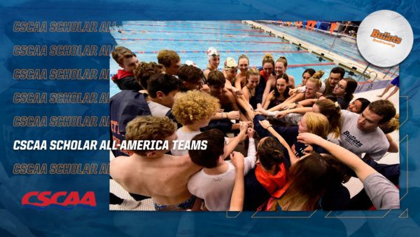 womens swimming swim teams earn scholar all america honors