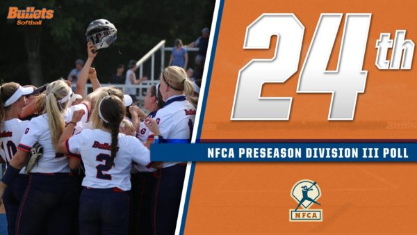 softball bullets ranked 24th in nfca preseason poll