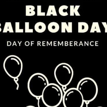 black balloon day