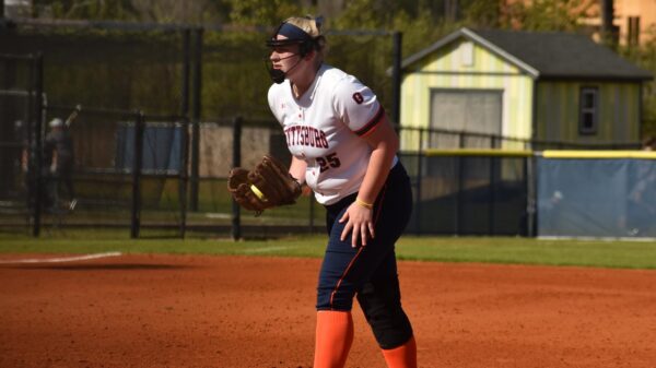 softball forry twirls one hitter in spring break finale