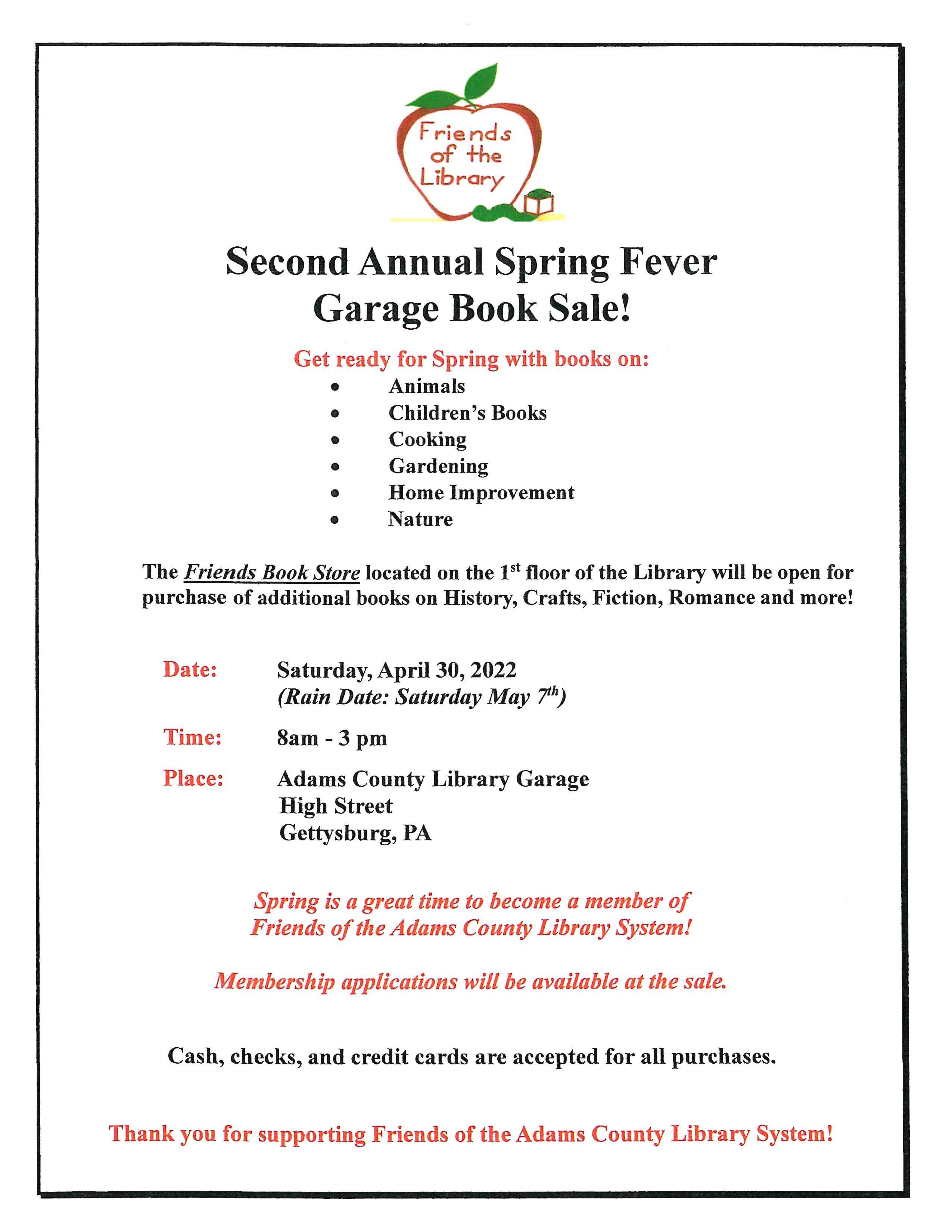 Garage Book Sale Flyer 1 1 rotated