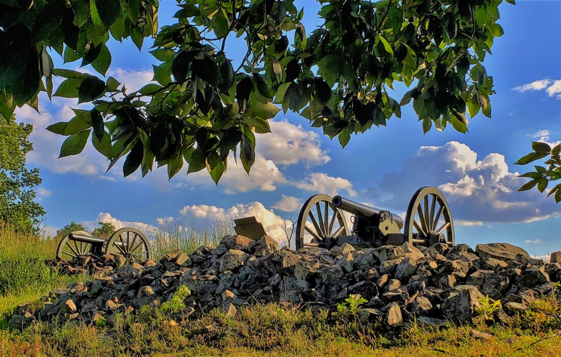 Spring 2022 Photo Contest 1 Henrys Battalion Reillys Battery The Rowan Artillery Both Guns 7 18 18 AAAA