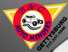 B & C Auto Menders 1 ALT logo