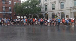 Gettysburg College students will walk on Thursday