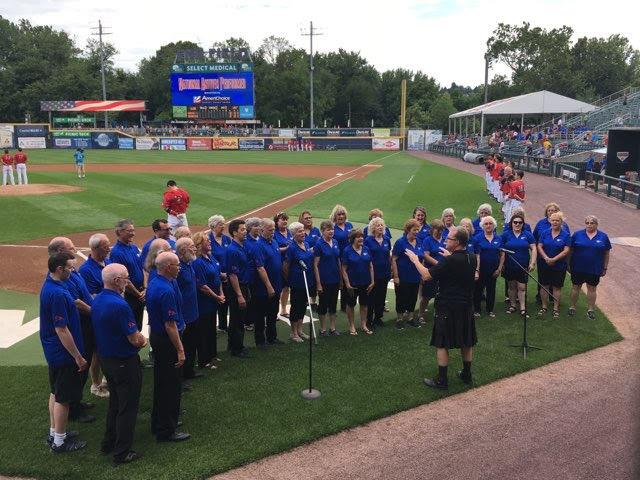Civic Chorus @ Senators Game