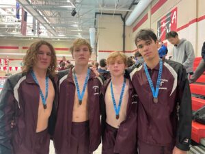 GAHS swimmers win conference medals