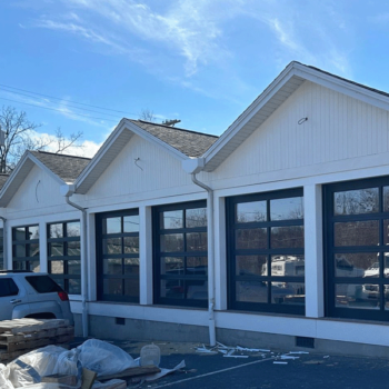 Construction is underway at SavorHood on Baltimore Pike.