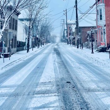 snow day W. Middle St