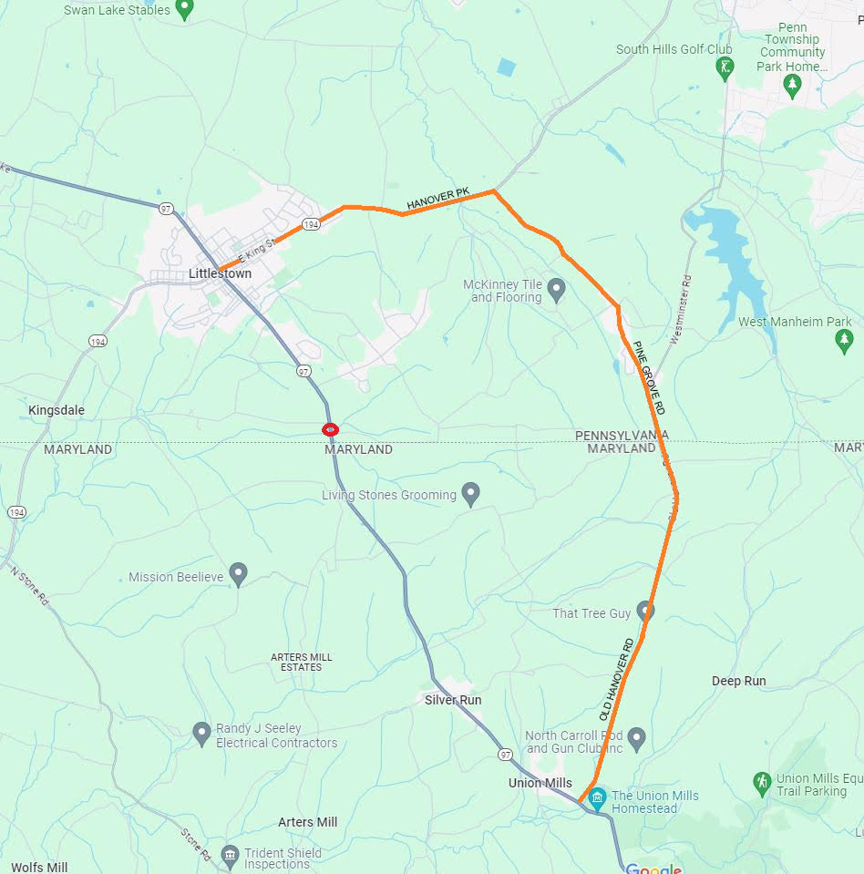 Detour Planned for Box Culvert Replacement on Route 97 in Adams County