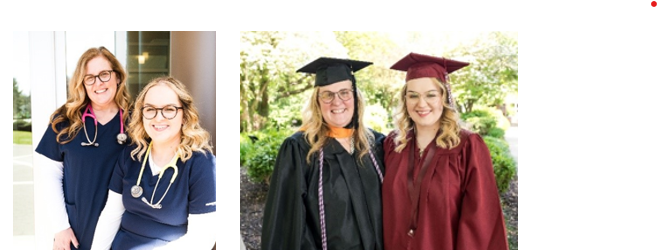 Following in her mom’s nursing footsteps
