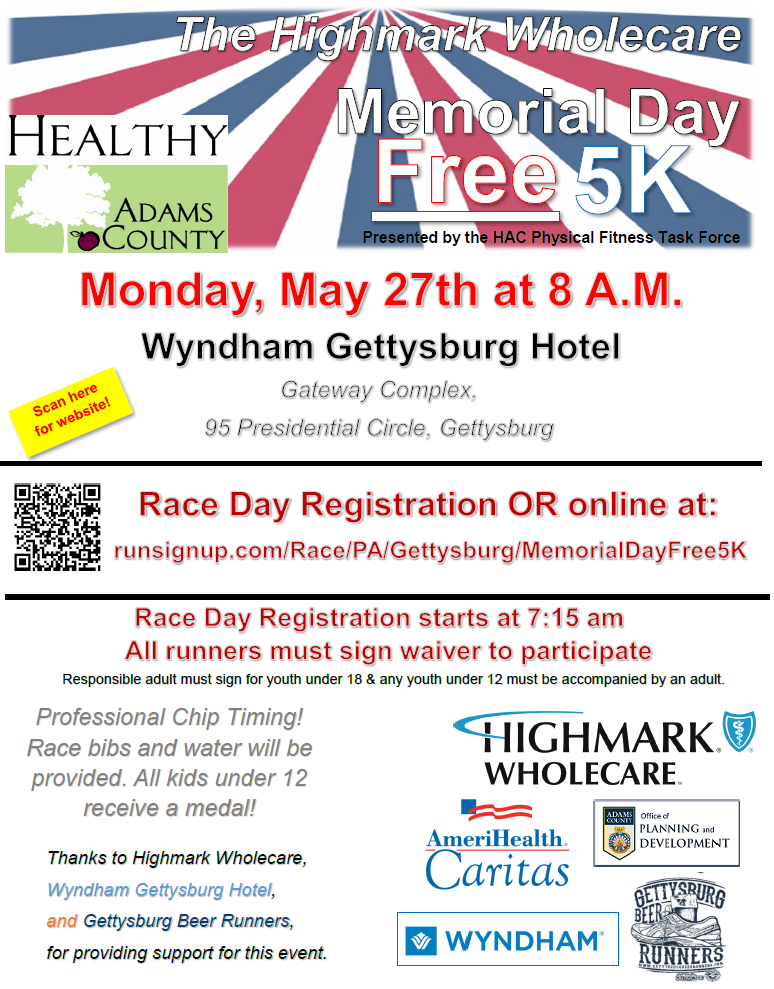 Gearing Up For Another Memorial Day Free 5K