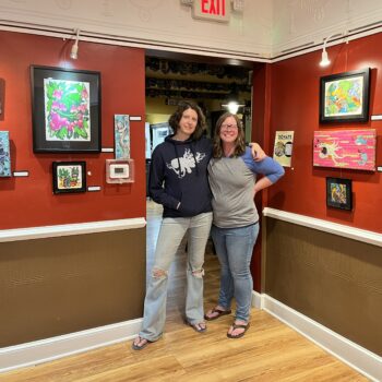 Hannah Meeson and Heather Sefcheck