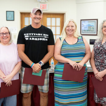 Gettysburg Area School District retirees.