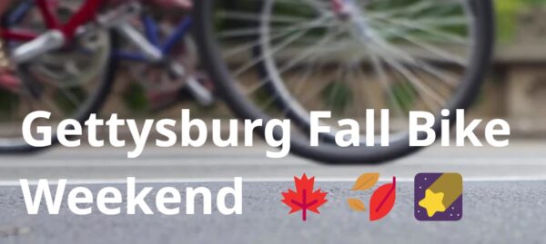 Gettysburg Fall Bike Weekend needs volunteer drivers