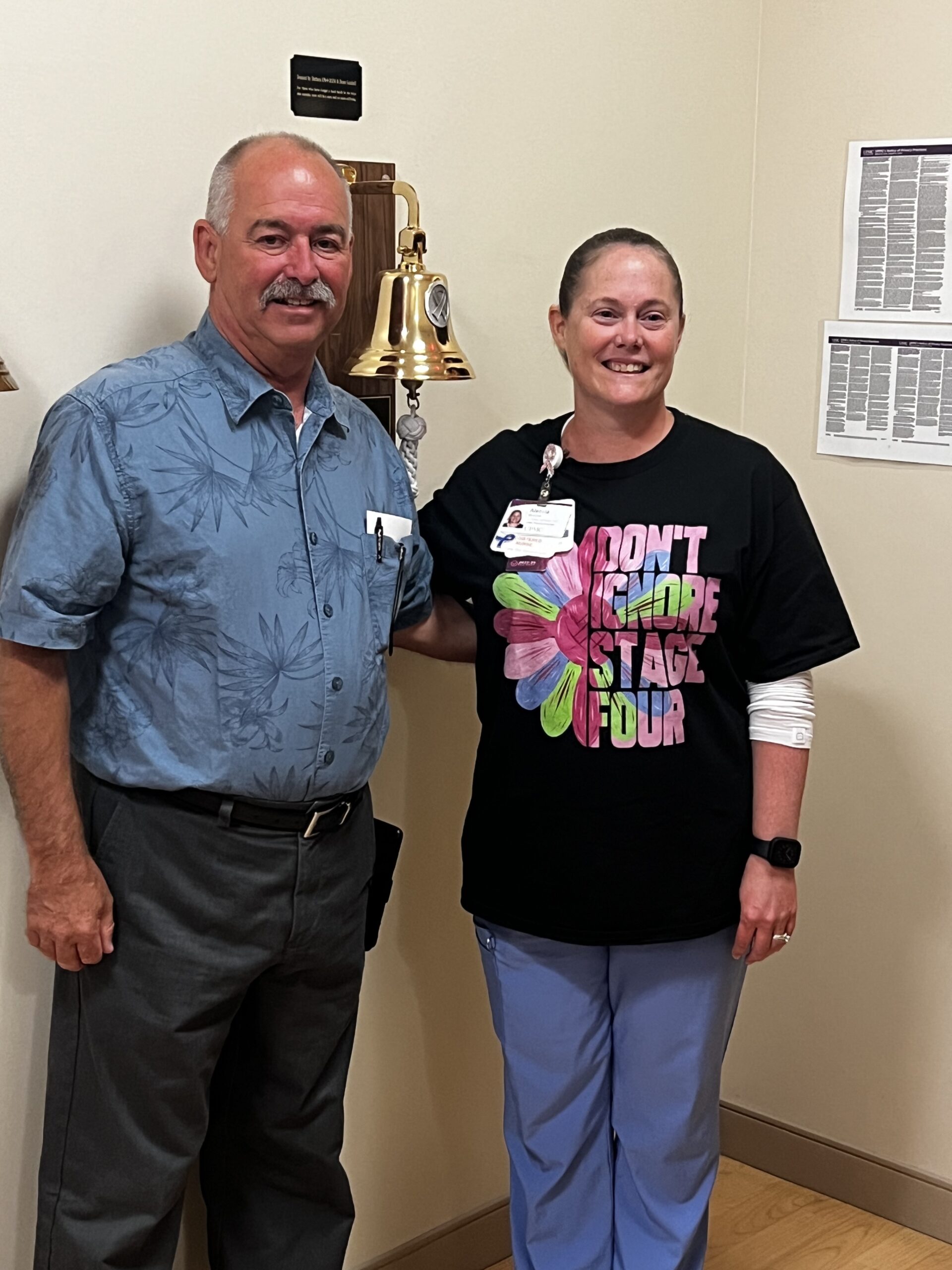 UPMC installs ‘Hope Bell’ for those facing cancer in infusion centers across Central Pennsylvania
