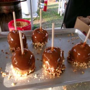 caramel apples
