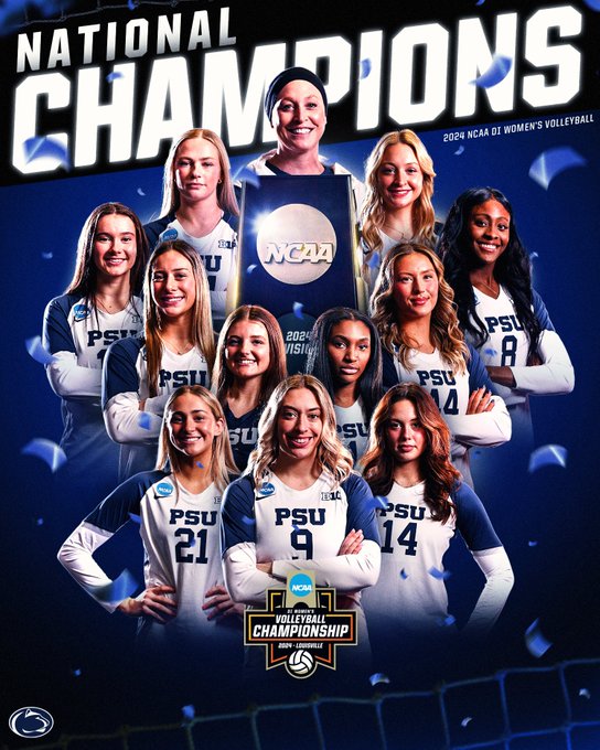 Penn State Wins National Volleyball Championship