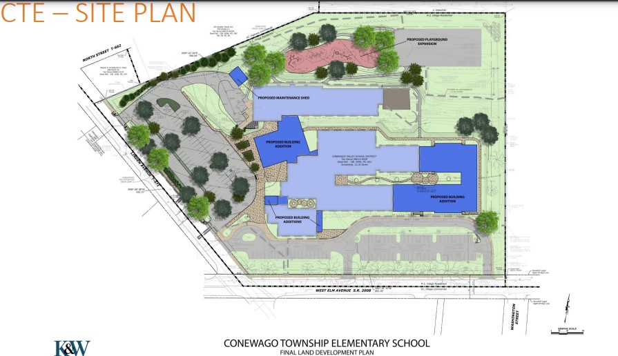 Conewago Valley Elementary Site Plan