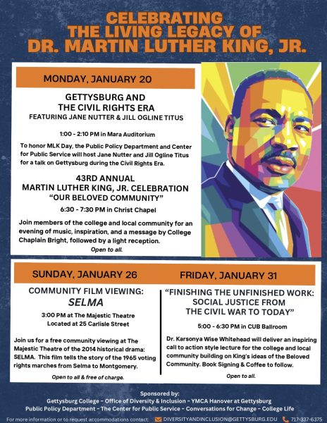 MLK 25 Full Program Poster