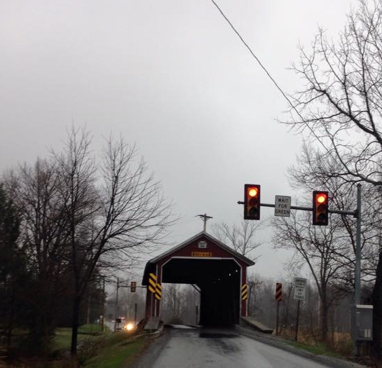 Taverna covered bridge
