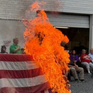 flag day burn