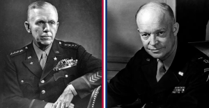 Marshall and Eisenhower, April 1945