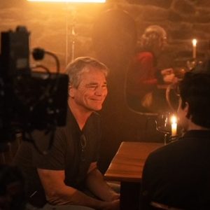 Bo Brinkman filiming at Dobbin House
