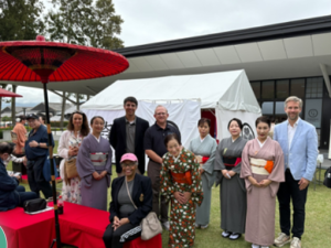Photo Gallery: Gettysburg Mayor Rita Frealing Checks In from Japan
