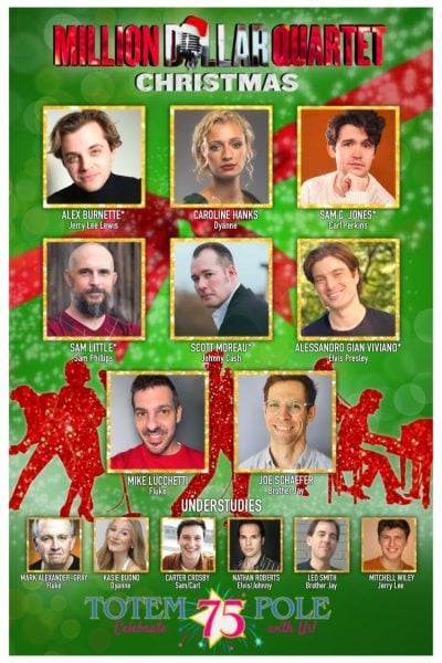 Totem Pole Playhouse Announces Cast and Creative Team for Million Dollar Quartet Christmas