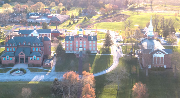 seminary aerial view