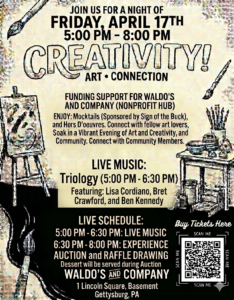 Night of creativity to support local arts hub