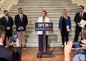 During Pa. visit, US Education secretary calls on Gov. Shapiro to join federal school choice program
