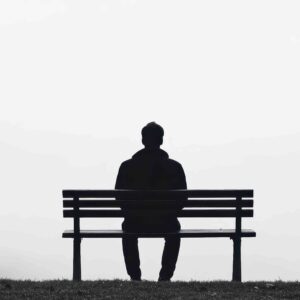 vecteezy solitary reflection on a bench deserted park background 60005284