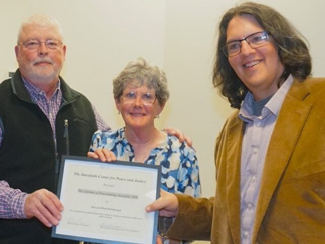 Vida Charter School, Hollabaughs, Rosie Bolen and Muso Nyiwul recipients of peacemaker awards