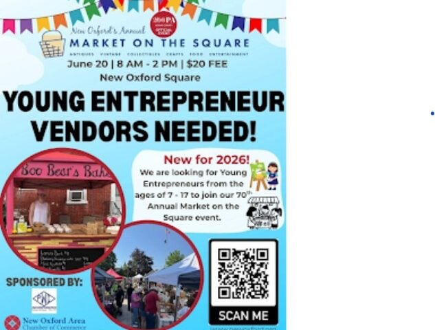 Young entrepreneurs invited to join New Oxford’s Market on the Square