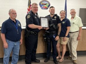 Saving resident’s life earns Cumberland Township police officer another commendation